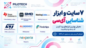 معرفی ۷ ابزار کاربردی برای شناسایی آی‌ سی از روی کد بدنه و پیدا کردن دیتاشیت قطعات SMD